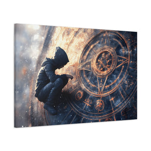 Mystical Canvas Art Print, Celestial Wall Décor, Magic Room Accent