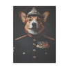 Pembroke Welsh Corgi Military Wall Art - Patriotic Dog Décor for Army, Air Force, Navy, Marines