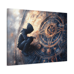 Mystical Canvas Art Print, Celestial Wall Décor, Magic Room Accent