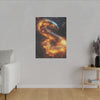 Canvas Art, Ophiuchus Astrological Sign, Stretched Canvas Print, AI Art, Matte Finish, Home Décor Wall Art