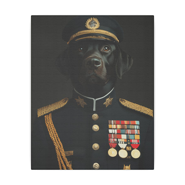 Dog, Labrador Retriever, Military, Military Dress, Army, Air Force, Navy, Marines, Dog Wall Art, Dog Art, Military Wall Art, Military Art