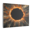 Cosmic Explosion Wall Art Print, Fiery Eclipse Abstract Décor, Galaxy Space Artwork, Modern Home Décor, Celestial Gift Idea