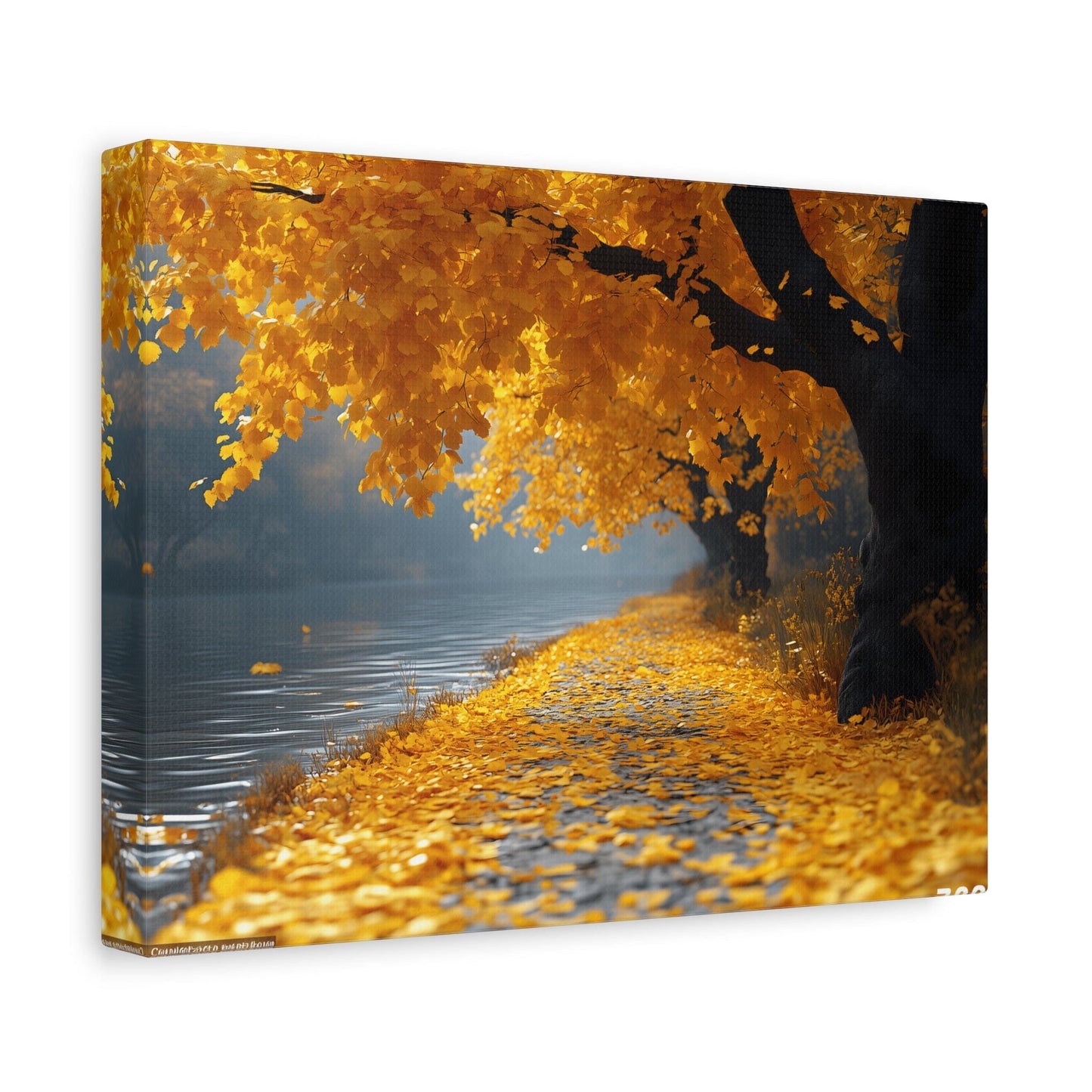 Autumn Serenity Canvas Wall Art, Fall Decor, Nature Photography, Thanksgiving Gift, Home Wall Decoration