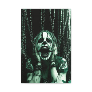 Gothic Art Canvas Print, Spooky Home Decor, Wall Art for Halloween, Unique Gift for Art Lovers, Dark Aesthetic Decoration