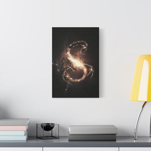 Scorpio Starry Canvas Art | Zodiac Wall Decor, Astrology Gift, Home Decor, Unique Artwork, Birthday Gift