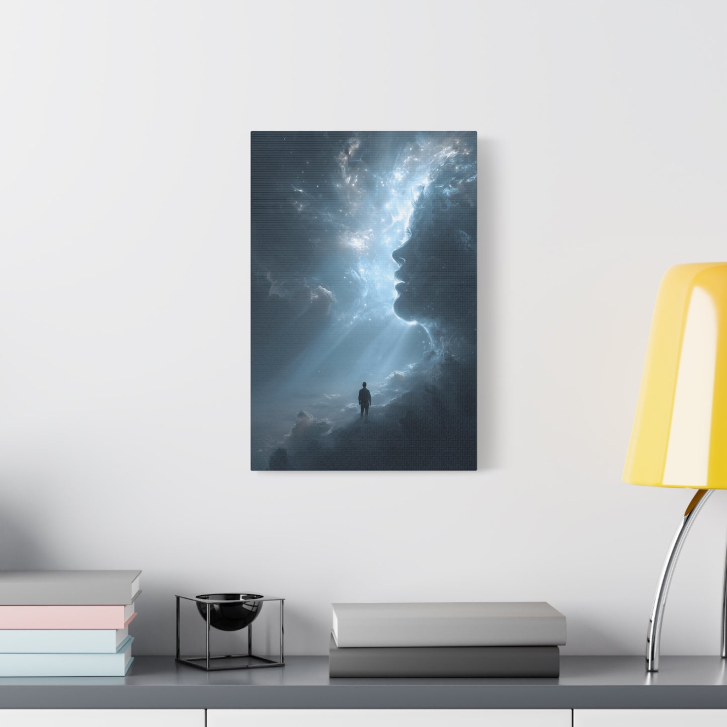 Stretched Canvas Wall Art, Dreamy Surreal Landscape, Home Decor, Gift for Art Lovers, Modern Artwork, Unique Wall Decoration