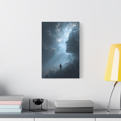 Stretched Canvas Wall Art, Dreamy Surreal Landscape, Home Decor, Gift for Art Lovers, Modern Artwork, Unique Wall Decoration