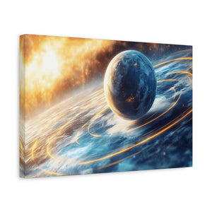 Cosmic Canvas Art, Galaxy Decor, Space Wall Art, Universe Print , Home Decoration, Gift for Astronaut Lovers