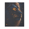 Canvas Art, Leo Astrological Sign, Stretched Canvas Print, AI Art, Matte Finish, Home Décor Wall Art