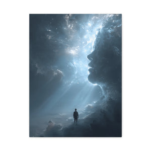 Stretched Canvas Wall Art, Dreamy Surreal Landscape, Home Decor, Gift for Art Lovers, Modern Artwork, Unique Wall Decoration