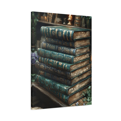 Artistic Book Canvas Print
