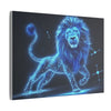 Leo Astrological Sign, Canvas Art, Stretched Canvas Print, AI Art, Matte Finish, Home Décor Wall Art