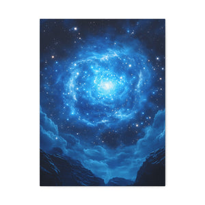 Stretched Canvas Art Print, Nebula Decor, Celestial Wall Art, Space Lover Gift, Home Aesthetic, Galaxy Art, Universe Print