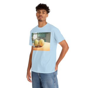 Humorous Cotton T-Shirt, Funny Shirt, Gift for Fruit Lovers, Cute Casual Tee, Unique Meme Apparel, Lightweight Graphic Tee