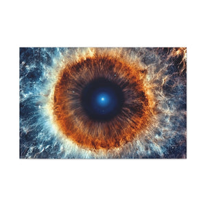 Galactic Eye Canvas Art, Cosmic Wall Decor, Space-Inspired Art, Unique Home Decor, Astronomical Gift Idea