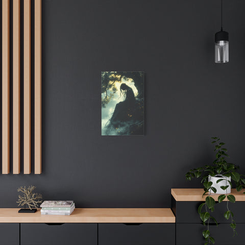 Mystical Forest Canvas Art, Dreamy Home Decor, Bohemian Wall Art, Enchanted Forest Print, Ethereal Nature Artwork, Gift for Nature Lovers