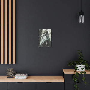 Eerie Fantasy Wall Art Canvas, Dark Atmosphere Decor, Gothic Home Decor, Haunting Art for Halloween, Unique Gift Idea