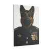 Dog, German Shepherd, Military, Military Dress, Army, Air Force, Navy, Marines, Dog Wall Art, Dog Art, Military Wall Art, Military Art