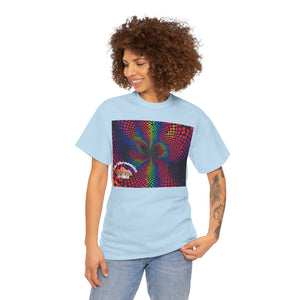 Psychedelic Rainbow Vortex T-Shirt — Trippy Optical Illusion Tee