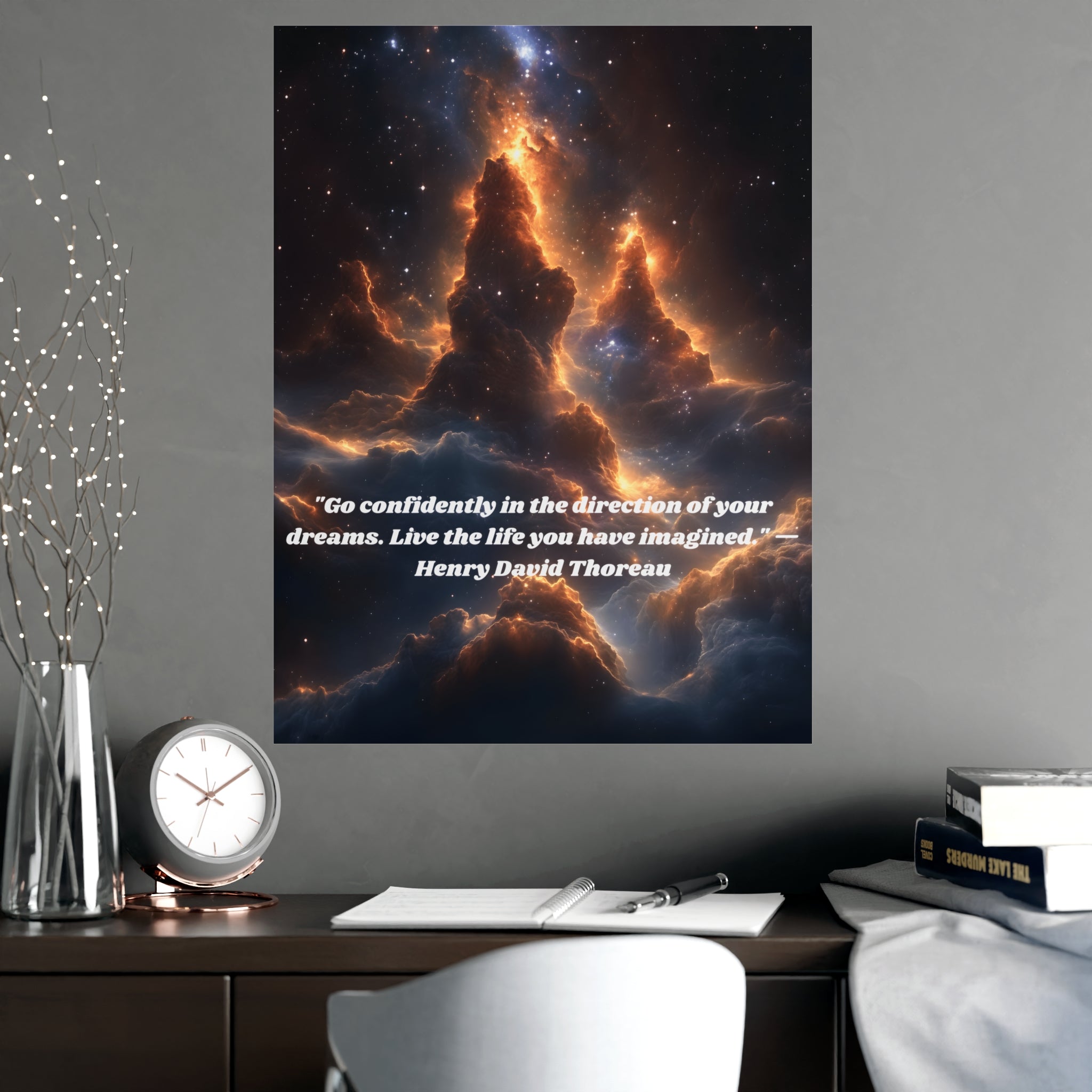 Inspirational AI Art Matte Posters, Vertical & Horizontal Prints, Home Decor, Wall Art, Dorm Room Decor, Office Wall Decor