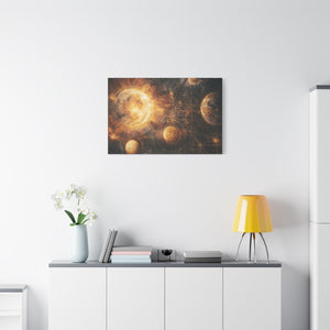 Celestial Canvas Wall Art, Cosmic Decor, Space Lover Gift, Galaxy Artwork, Home Decoration