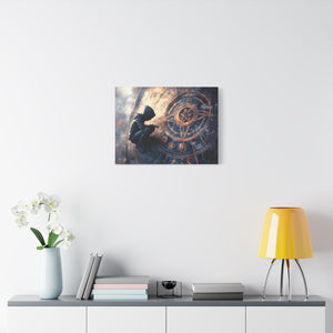 Mystical Canvas Art Print, Celestial Wall Décor, Magic Room Accent