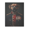 Boxer Military Wall Art - Patriotic Dog Décor for Army, Air Force, Navy, Marines