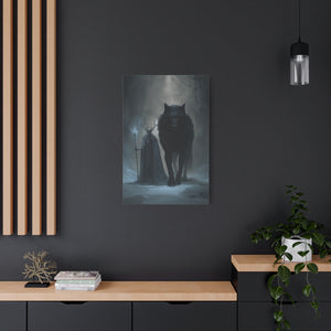 Mystical Fantasy Art Canvas, Wall Decor, Home Decoration, Gift for Fantasy Lovers, Dark Aesthetic Art