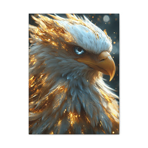 Stunning Eagle Art Canvas Print, Wall Décor, Home Décor, Gift for Bird Lovers, Nature Wall Art