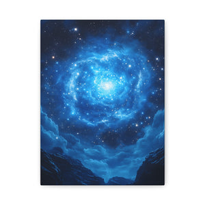Stretched Canvas Art Print, Nebula Decor, Celestial Wall Art, Space Lover Gift, Home Aesthetic, Galaxy Art, Universe Print