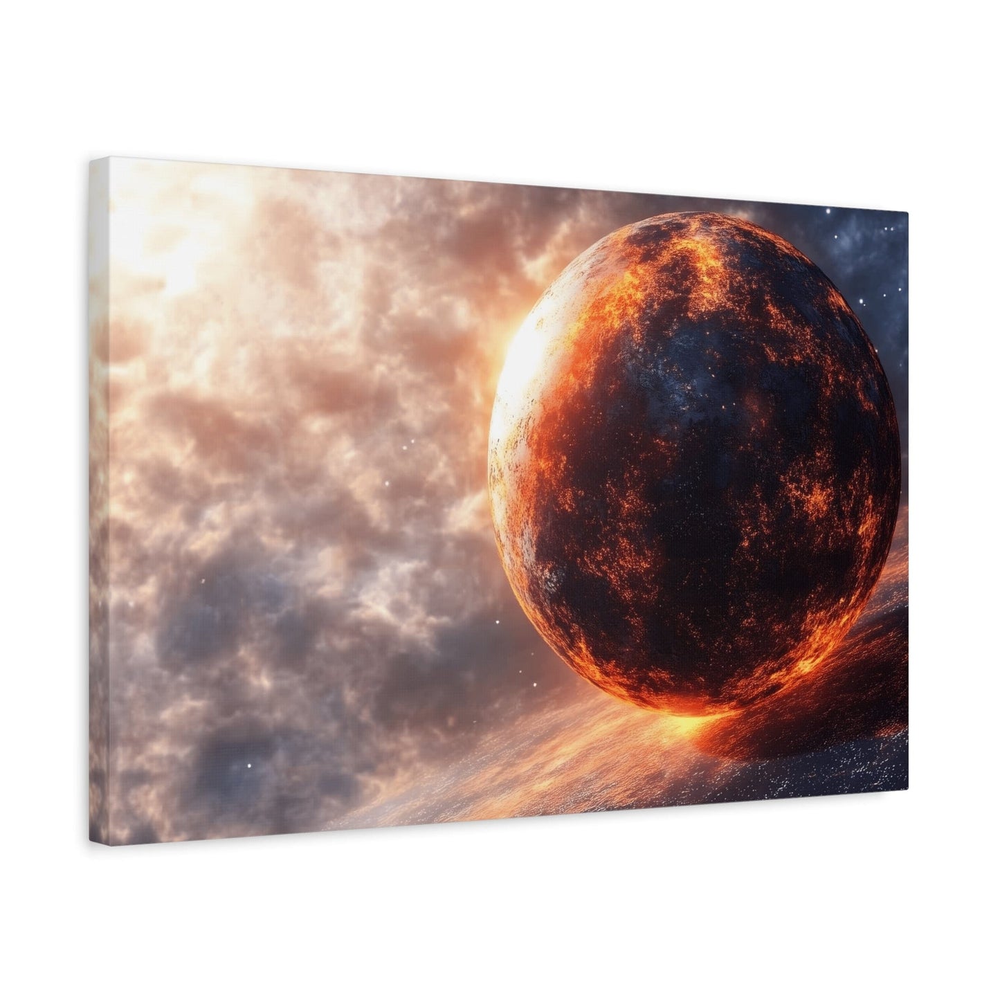 Cosmic Wall Art Print, Galaxy Canvas, Space Decor, Celestial Artwork, Modern Home Decor, Gifts for Astronomy Lovers