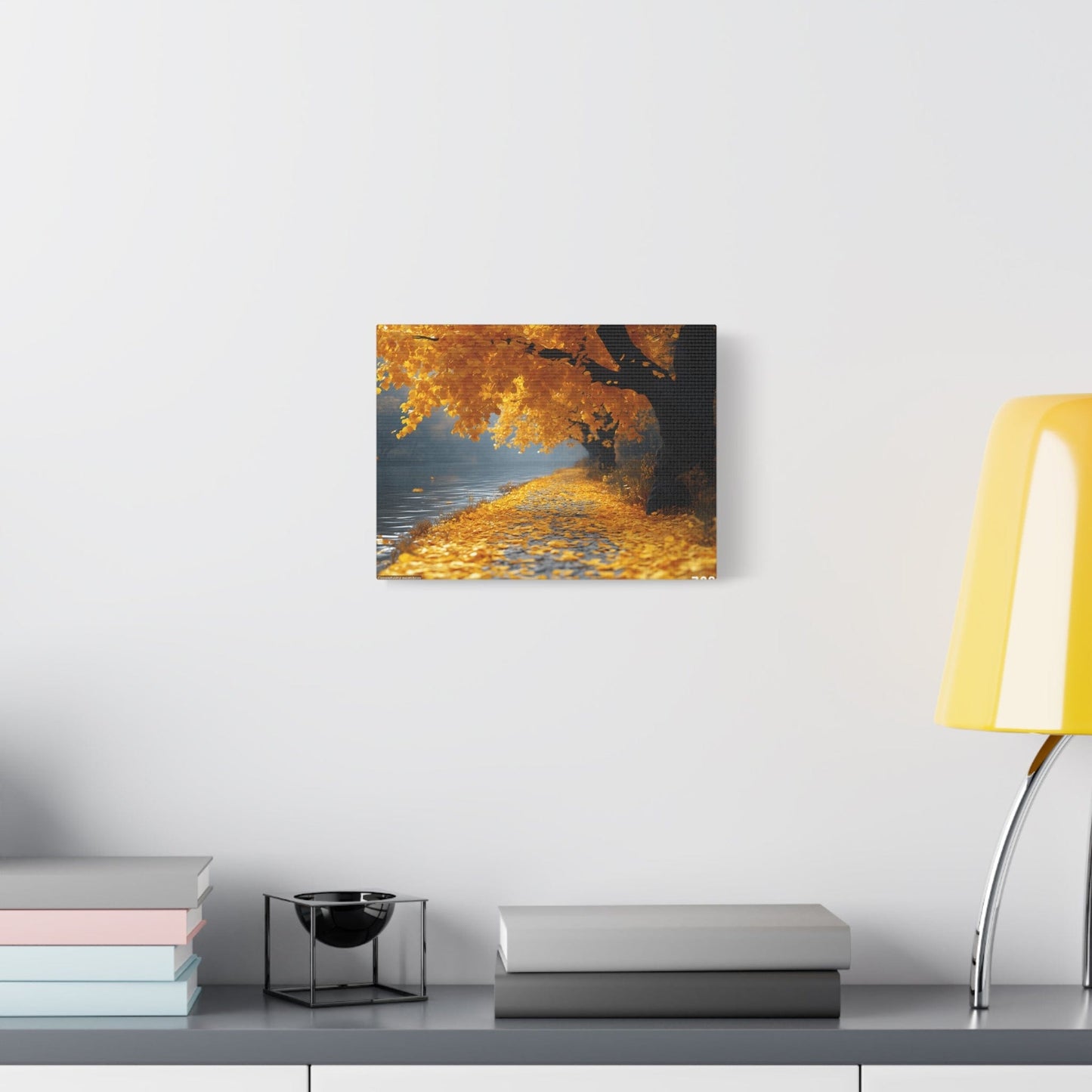 Autumn Serenity Canvas Wall Art, Fall Decor, Nature Photography, Thanksgiving Gift, Home Wall Decoration