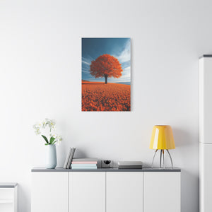 Vibrant Autumn Canvas Print - Colorful Home Décor, Fall Wall Art, Rustic Décor