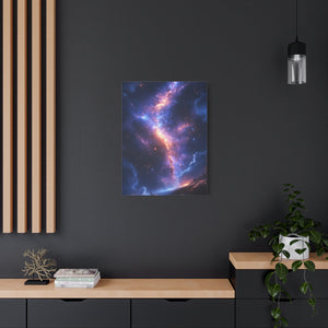 Celestial Canvas Print, Galaxy Wall Art, Home Decor, Starry Night Artwork, Cosmic Print
