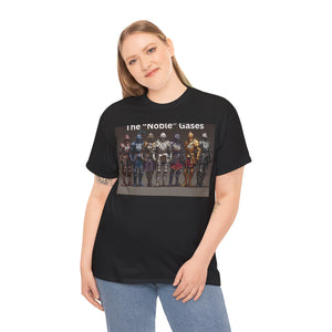 Noble Gases Graphic Tee, Science Shirt, Unisex Cotton T-Shirt, Funny Science Humor, Geeky Gift, Educational Apparel, Casual Wear