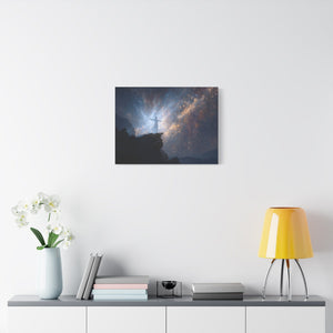 Cosmic Canvas Wall Art, Inspirational Decor, Galaxy Artwork, Home Decor, Celestial Wall Print, Meditation Art, Gift Idea