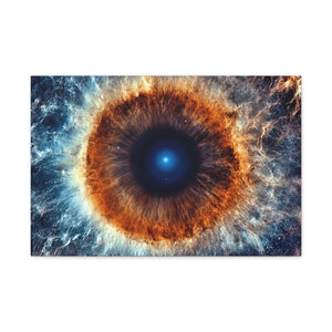 Galactic Eye Canvas Art, Cosmic Wall Decor, Space-Inspired Art, Unique Home Decor, Astronomical Gift Idea