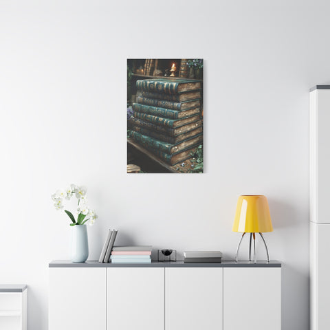 Artistic Book Canvas Print