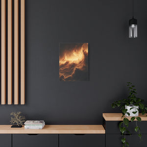 Canvas Wall Art, Cosmic Landscape, Celestial Décor, Starry Night Art, Space Wall Décor
