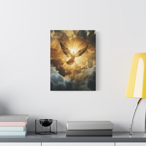 Serene Angel Canvas Art Print, Home Decor, Spiritual Decor, Gift for Her, Inspirational Wall Art, Uplifting Art Piece