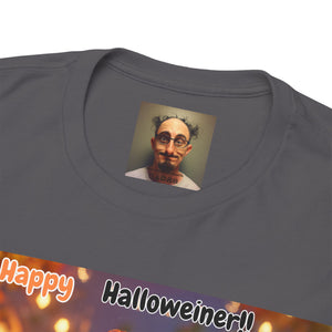 Halloween Hot Dog Tee, Funny Halloween Shirt, Unisex Graphic T-Shirt, Spooky Party Wear, Autumn Festive Apparel, Unique Halloween Gift