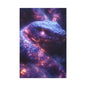 Cosmic Creature Canvas Art, Wall Decor, Home Gallery, Unique Gift, Space-Inspired Art, Mystic Snake Print