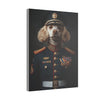 Poodle Military Wall Art - Patriotic Dog Décor for Army, Air Force, Navy, Marines