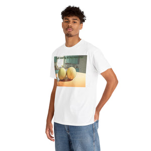 Humorous Cotton T-Shirt, Funny Shirt, Gift for Fruit Lovers, Cute Casual Tee, Unique Meme Apparel, Lightweight Graphic Tee