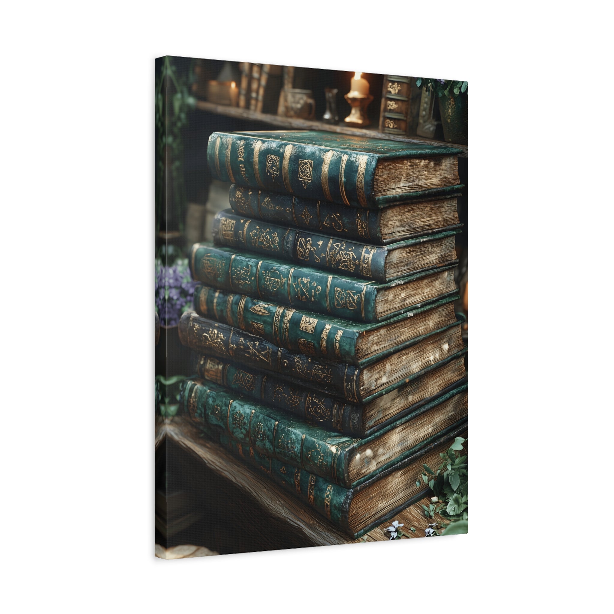 Artistic Book Canvas Print