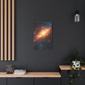 Cosmic Wall Art Canvas Print, Galaxy Decor for Home, Astronomy Gift, Space Lover Art