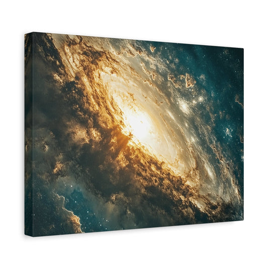 Cosmic Canvas Art Print, Galaxy Wall Decor, Space Home Decor, Cosmic Art, Modern Artwork, Astrophysics Gift, Celestial Print