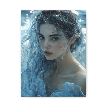 Serene Ocean Canvas Wall Art, Nature Décor, Home Aesthetics, Modern Artwork, Gift for Ocean Lovers - BldyLcks Designs