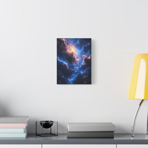 Stretched Canvas Art Print, Cosmic Wall Decor, Space Themed Home Decor, Celestial Art, Gifts for Astronomers, Meditation Room Decoration