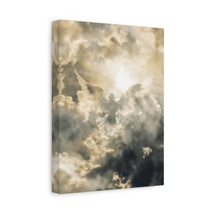 Angel Cloud Canvas Print | Spiritual Wall Art, Home Decor, Gift for Meditation, Religious Art, Inspirational Print